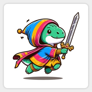 Strong Dino Knight Magnet